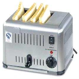 Commercial Electric 4 Slice Pop Up Bread Toaster