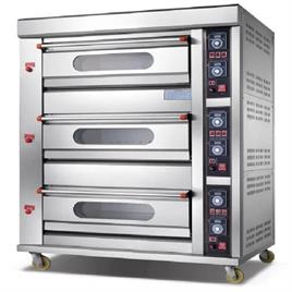 Electric Pizza Deck Oven – Three Deck Six Tray Digital (3 D – 6 T)