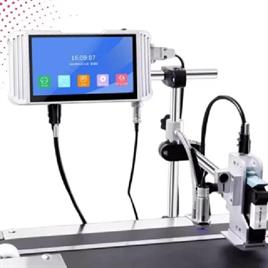 Sonic Industries Automatic Batch Coding Printer with 7 inch screen with Solvent Cartridge