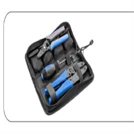 HT1P177 Set of pliers with interchangeable dies for crimping electrical connectors