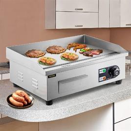 Electric Griddle Plate Plain Top 3Kw