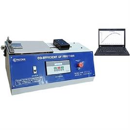 Co-efficient Of Friction Tester- Computerised -(Static & Kinetic)