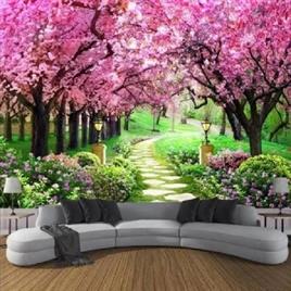 3D customized Garden Wallpaper