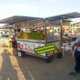 Stainless Steel Fruit Juice Counter For Juice Shop