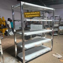 Free Standing Rectangular Stainless Steel Dish Rack