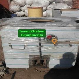 Restaurant Stainless Steel Gas Tandoor 1 LPG Commercial Gas Tandoor