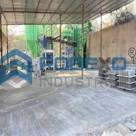 Automatic Concrete Block Making Machine