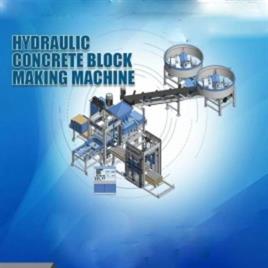 Fully Automatic Hydraulic Concrete Block Making Machine