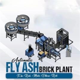 Solid Automatic Fly Ash Bricks Plant, 15000-17000 / Hour