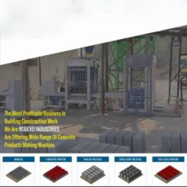 Solid Concrete Block Making Machine