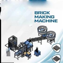 Automatic Solid Auto Brick Making Machine, 1500 Bricks