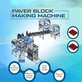 Automatic Paving Block Making Machine, Capacity: 1000-1500 Blocks per hour