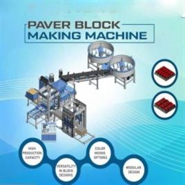 Automatic Industrial Paver Block Making Machine, Capacity: 2000-2500 Blocks per hour