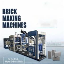 Automatic Solid Concrete Brick Making Machine