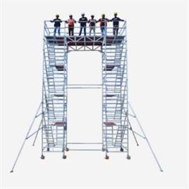 Msafe MST094 Fit Stairway Aluminium Scaffolding With 2 Bridge Section