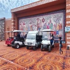 08-06 Golf Cart Rental 08 Seater in India