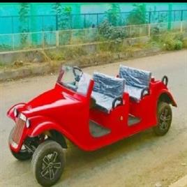 Electric Golf Cart 6 Seater, 60-80 KM, Vehicle Model: EVS04F02R