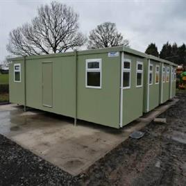 Mild Steel Panel Build Office site Container