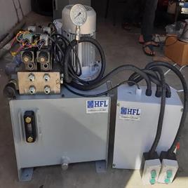 Hydraulic powerpack with electric panal