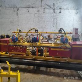 roller paver machine for road