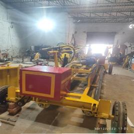 roller screed paver machine