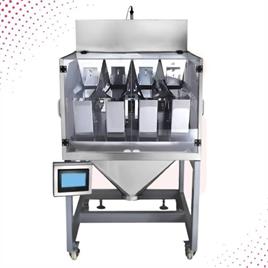 Sonic Industries 4-Head Granule Filling Machine 50g-3kg – High-Capacity Multi-Head Filler for Precise Bulk Granule Dispensing