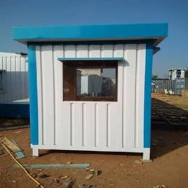 4x4 security cabin with 1 window