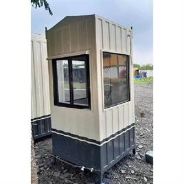 6x6 security cabin with 2window
