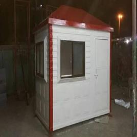 8x8 security cabin with 2 window