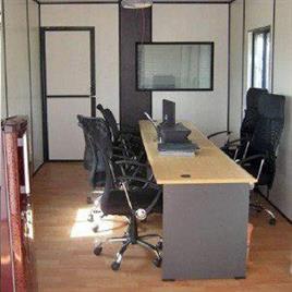 14x10 office cabin with 2window