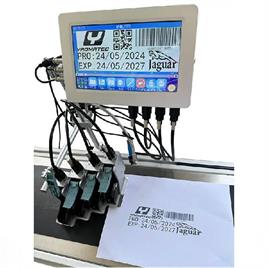 Sonic Industries Online TIJ Printer 4 head Printing