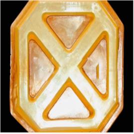 Reackon Grass PVC Paver Mould-3 (A) (12 x 12)