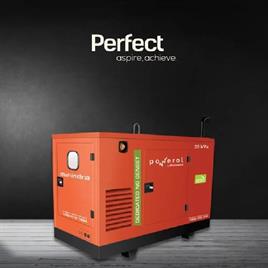 25 kVa Mahindra Powerol Silent Gas Genset