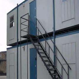 Steel modular multistorey portable cabin