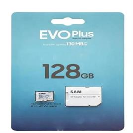 Samsung Evo Plus 128Gb Microsdxc Uhs-I U3 130Mb/S Memory Card With Adapter