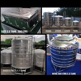 500 Liter SS Tank to 3000 Liter SS Tank