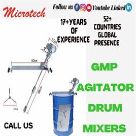 Gmp Agitator Drum Mixers, Model Name/Number: Medm, Capacity: 10 To 1000 Ltr