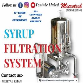 Syrup Filtration System, Automation Grade: Semi-Automatic, Capacity: 100 LPH