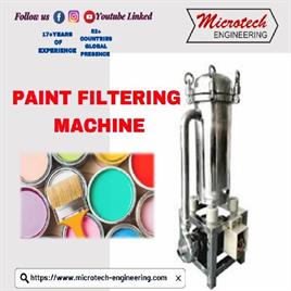 Paint Filtering Machine