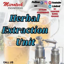 Semi Automatic Stainless Steel Herbal Extraction Unit, Capacity: 50 Ltr 5000 Ltr