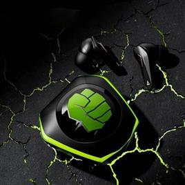 Boat Immortal 121 Hulk Edition Bluetooth Gaming Wireless Earbuds, Black, Mobile