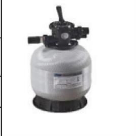Swimming Pool Sand Filter (400 Dia Top Mount)