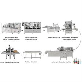 Complete Eye/ Ear Drop Packing Line