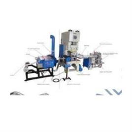 FULLY AUTOMATIC ALUMINIUM FOIL CONTAINER MAKING MACHINE – DOUBLE CAVITY - (CHINA MADE)