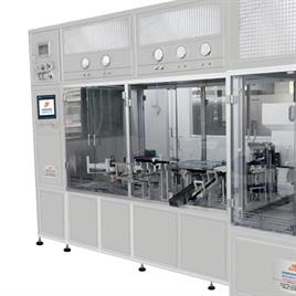 Automatic Pre-Filled Syringe Plunger Rod Insertion and Labelling Machine