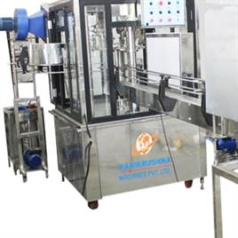 Semi-Automatic Rotary Manual Rinsing, Filling and Capping Machine