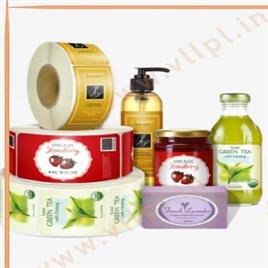 Adhesive Sticker Paper Food Product Labels, Packaging Type: Roll