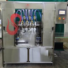 1000 Ml Electric 15kg Mustard Oil Filling Machine, 1.5 Kw, Capacity: 2400 To 3000 Bottle Per Hour