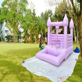 White Bouncy Castle