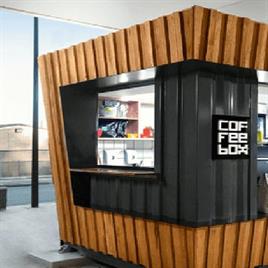 Prefabricated Steel Portable Coffee Shop